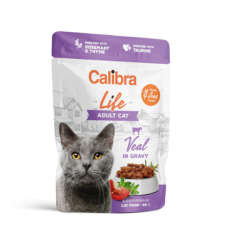 Calibra Cat Life pouch Adult Veal in gravy 85g