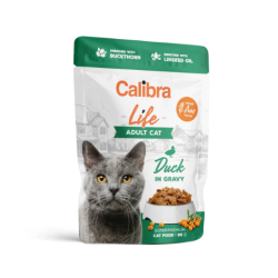 Calibra Cat Life pouch Adult Duck in gravy 85g