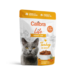 Calibra Cat Life pouch Adult Turkey in gravy 85g