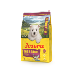 JOSERA MINI JUNIOR DUCK & SALMON  (DAWINIEJ MINI JUNIOR) KARMA DLA SZCZENIĄT 10KG
