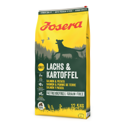 JOSERA LACHS & KARTOFFEL 1KG - KARMA NA WAGĘ
