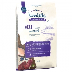 SANABELLE ADULT ZE STRUSIEM 0,5KG - KARMA NA WAGĘ