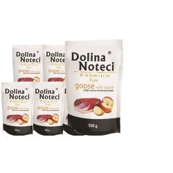 DOLINA NOTECI PREMIUM PURE GĘŚ Z JABŁKIEM 10X500 g