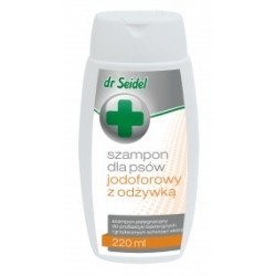 DR SEIDEL SZAMPON JODOFOROWY Z ODŻYWKĄ 220ml