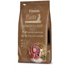 FITMIN DOG PURITY RICE SENIOR LIGHT VENISON LAMB 2KG