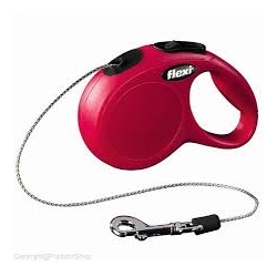 FLEXI CLASSIC CAT LINKA XS 3M CZERWONA