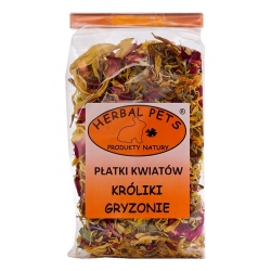HERBAL PETS  PŁATKI KWIATÓW DLA KRÓLIKÓW I GRYZONI 30G