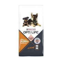 VERSELE LAGA OPTI LIFE PUPPY SENSITIVE -  ( ŁOSOŚ ) 12,5 KG