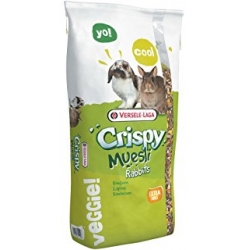 VERSELE LAGA CRISPY SNACK FIBRES 15KG - MIESZANKA UZUPEŁNIAJĄCA DLA KRÓLIKÓW I GRYZONI Z WYSOKA ZAWARTOŚCIĄ WŁÓKNA