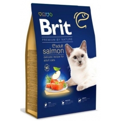 BRIT PREMIUM CAT NEW ADULT SALMON 1,5KG