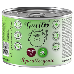 VET GUSSTO HYPOALLERGENIC 200g