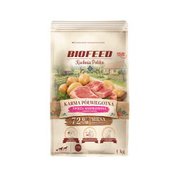 BIOFEED - KUCHNIA POLSKA - PÓŁWILGOTNA WIEPRZOWINA 1 KG